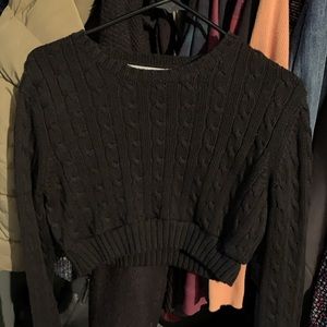 Crop sweater only worn once